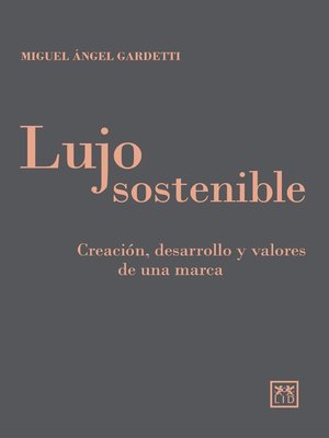 cover image of Lujo sostenible